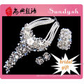 large fashion imitation antique artificial bridal jewellery set